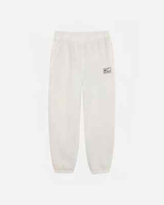 Stussy x Nike Washed Fleece Pant BLACK LIGHT BONE GREY Stussy x Nike Washed Fleece Pant BLACK LIGHT BONE GREY