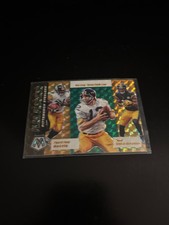 Terry Bradshaw 2020 Panini Mosaic Flea Flicker Green Prizm Steelers FF14