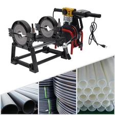 Pipe But Fusion Welder Manual Operated HDPE Butt Fusion Welding Machine 2 Clamps