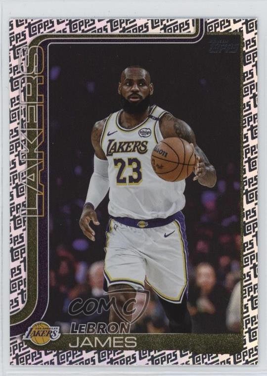 2025-26 Topps Topps Foil Pattern LeBron James #150 11wn