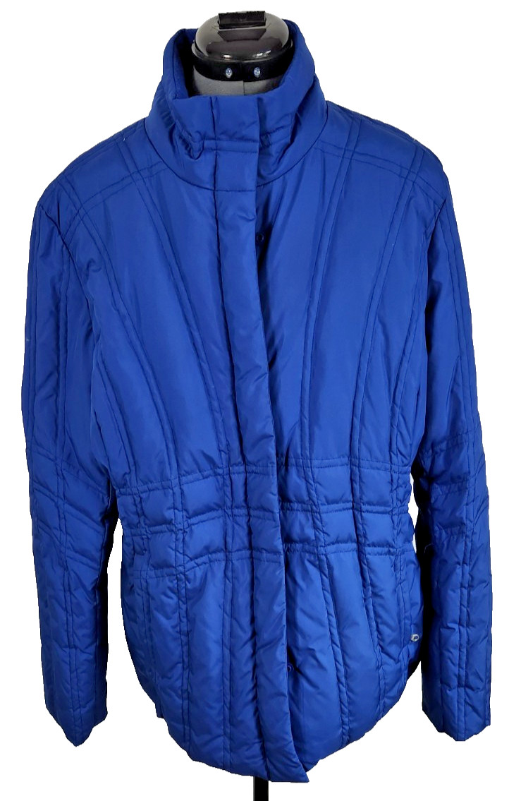 Pendleton Feather Down Puffer Blue Jacket Size L - image 6