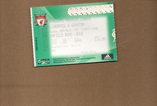 Used Ticket - Liverpool v Everton 30.3.2008