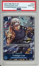 One Piece Graded: Trafalgar Law ST03-008 Championship Event Pack PSA 10