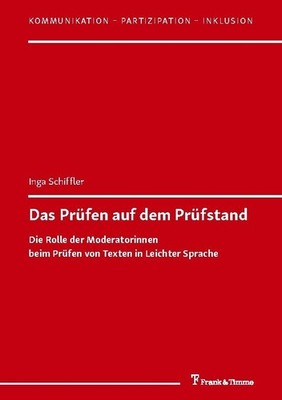 Das Prüfen auf dem Prüfstand Inga Schiffler