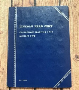 COMPLETE Whitman Lincoln Head Cent Collection From 1941 (No. 9030)