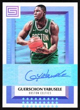 2017-18 Panini Status Freshman Signatures Guerschon Yabusele Rookie Auto Boston