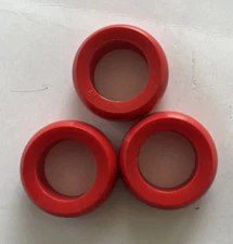 Vintage Carrom Gameboard (1993) Model 108 - Replacement Game Pieces 3 Red ￼