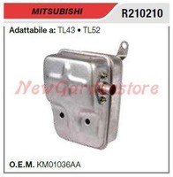 Marmitta SchalldäMpfer Mitsubishi Hecke-SchneidgeräTe TL43 52 R210210