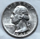 1941 Washington Quarter — photo from another recent sale