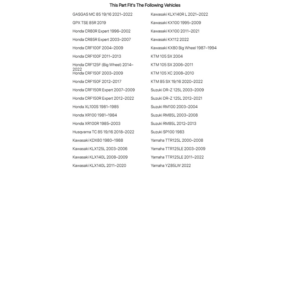 Tubo Bridgestone estándar para motocicleta 90/100x16 para KAWASAKI KLX125L 2003-2006 Foto 3 de 4