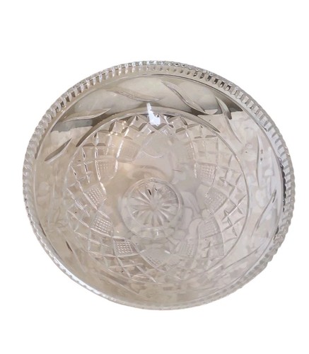 STUNNING WATERFORD CRYSTAL RING OF KERRY ROMANCE OF IRELAND 11" CENTERPIECE BOWL - Picture 2 of 4
