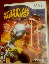 Destroy All Humans ! Big Willy Unleashed Nintendo Wii 2008 CIB Tested