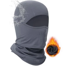 Balaclava Face Mask Men Waterproof Ski Mask for Women Cold Weather Fishing Ge...