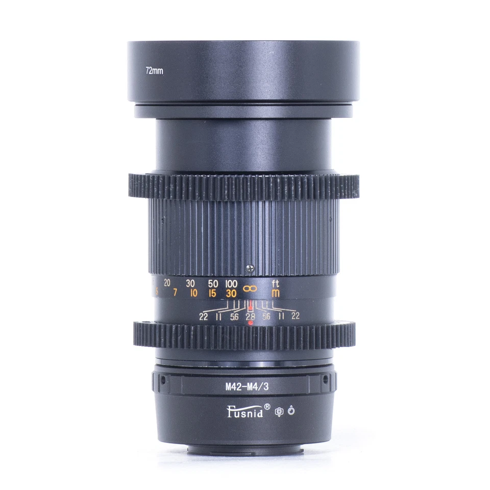 Revuenon-Special 135mm F2.8 Cine Mod con Montaje Anamórfico Bokeh M4/3! ¡COMO ESTÁ! Foto 4 de 4