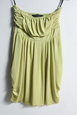 Dorothy Perkins Womens Vintage y2k Strapless Mini Dress - Green - Size 6 (d18)