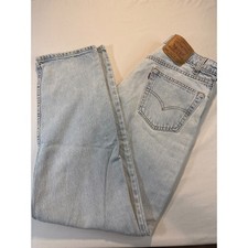 Vintage Levi 550 Relaxed Fit Jeans Light Wash Made in USA 36x34 00550-4834
