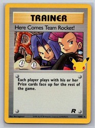 Here Comes Team Rocket! 15/82 Celebrations: Classic Collection Holo
