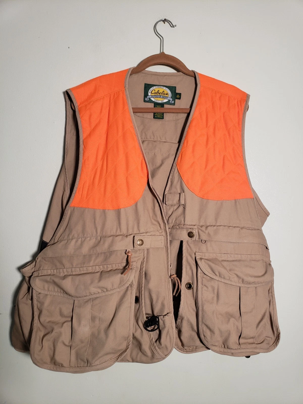 Cabelas Outdoor Gear Fly Fishing / Hunting Vest Men's US Size XL