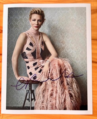 Cate Blanchett 20x25 cm Signiertes Foto | Autogramm / Autograph