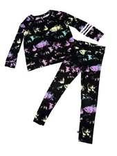 Pixie Lane Girls 2pc Pastel Tie Dye Long Sleeve Top And Pants Set Size 9-10