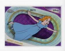 2025 Topps Chrome Disney Wendy Darling Purple Wave #68/75 (DC)