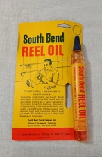 VINTAGE SOUTH BEND TACKLE REEL OIL HANDY OILER UNUSED NOS
