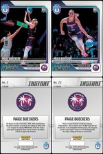 (2) 2026 Panini Instant Unrivaled Paige Bueckers ROOKIE CARD SP Breeze #5 #23 RC