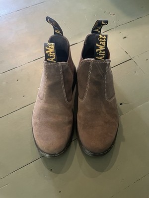 Doc Dr Martens Hardie Boots Chelsea Work Pull On Quarter Brown