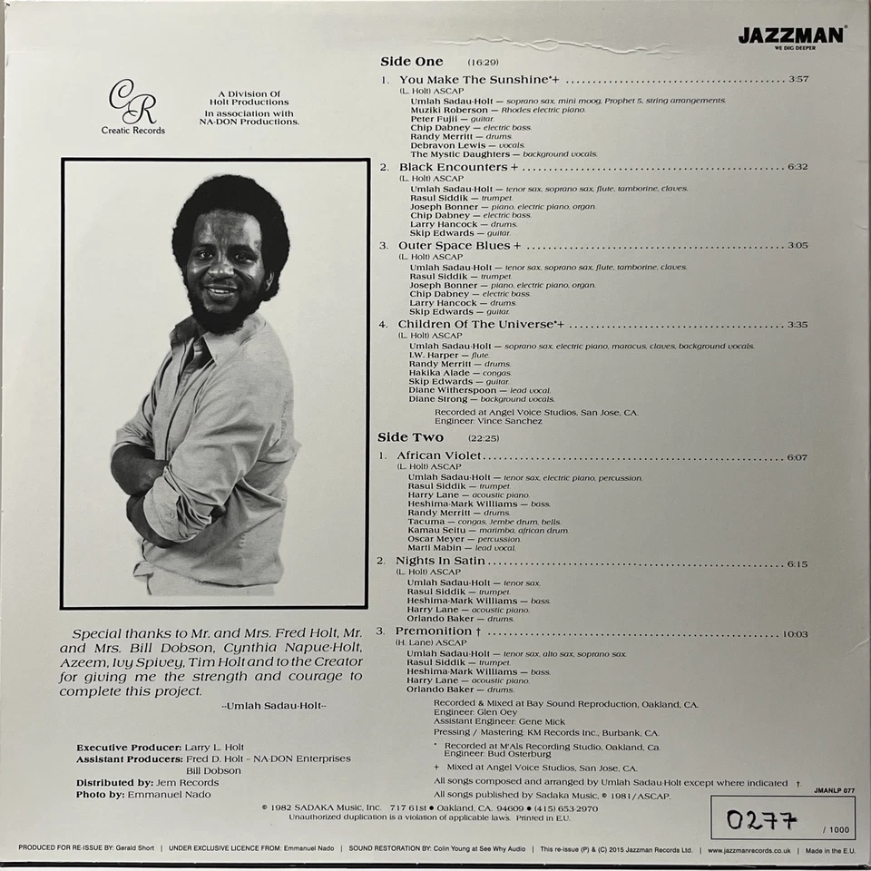Jazz, Funk / Soul Sadaka Featuring Umlah Sadau-Holt, Rasul Siddik, Harry Lane , Foto 2 de 4