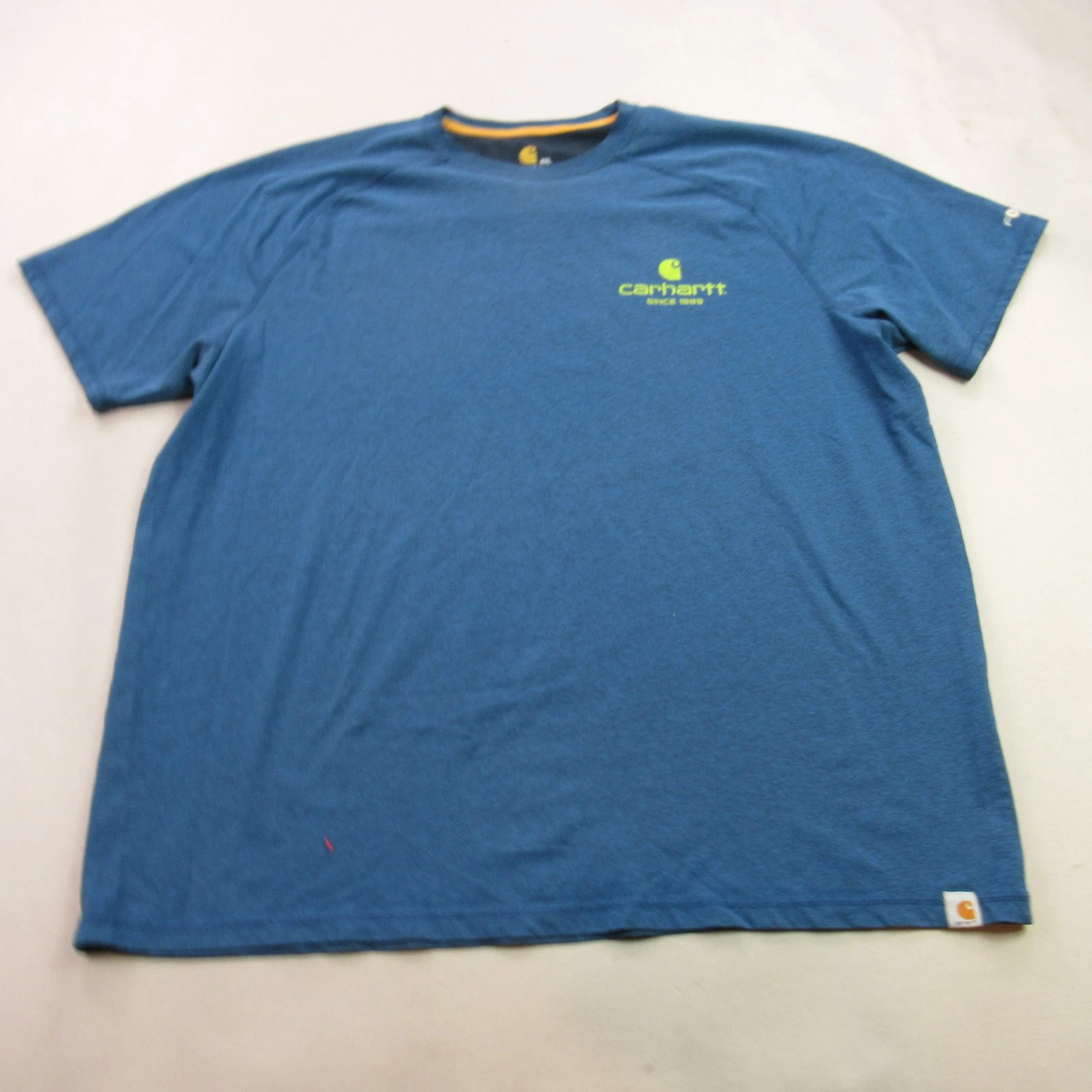 Carhartt Men's 2XL Regular Blue Heather Short Sleeve Relaxed Fit T-Shirt