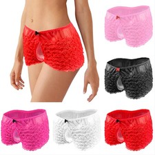 Neu Boxershorts Homosexuell Durchsichtig Vintage Einheitsgröße Männlich