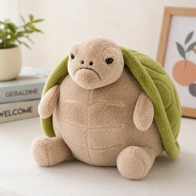 Jelly-cat Timmy Turtle Plush 12'' Stuffed Animal Soft Turtle Toy Cute Kids Gift