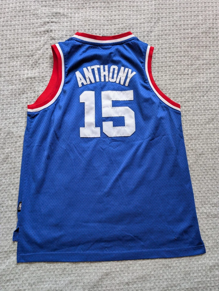 Denver Nuggets Jersey Youth XL NBA Carmelo Anthony Reebok Hardwood Classics - Image 2 of 4