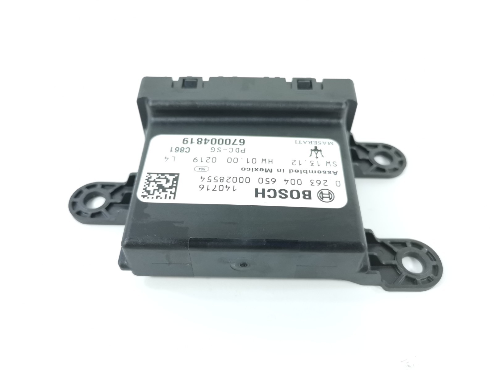 Maserati Ghibli S 3.0 Q4 2015  Parking Distance Control Module 670004819 OEM