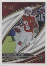 2019 Panini Select Field Level White Prizm 9/35 Keesean Johnson #288 0tc5