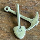 Vintage Shovel & Pick Sterling Silver Charm — photo 9