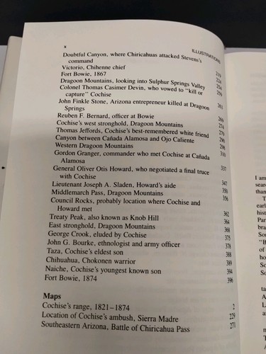COCHISE CHIRICAHUA APACHE CHIEF Sweeney, Edwin R. 1991 First Edition ExLib - Foto 9 di 14