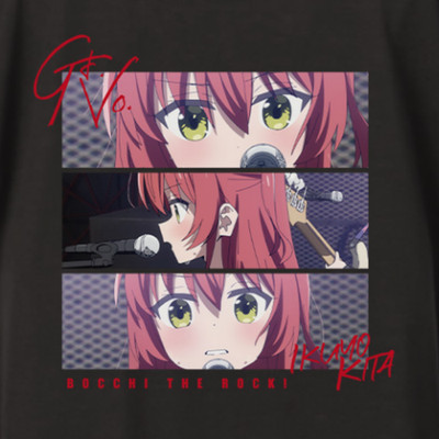 Japan Limited Bocchi the Rock! Ikuyo Kita Aki Hamaji Chara ON! XL T-Shirts