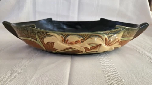 Vintage Roseville ART DECO BOWL  Zephyr Lily Design