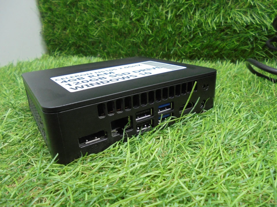 Intel NUC NUC11ATK CELERON N5105 Mini PC 4GB RAM 120GB SSD WiFi + PSU WIN10 #6S - Image 2 of 3