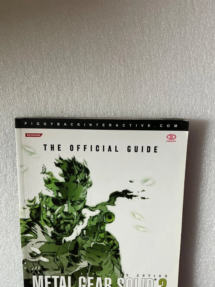 Metal Gear Solid 3 Snake Eater Official Strategy Guide vgc +foldout rare Konami - Image 2 of 4