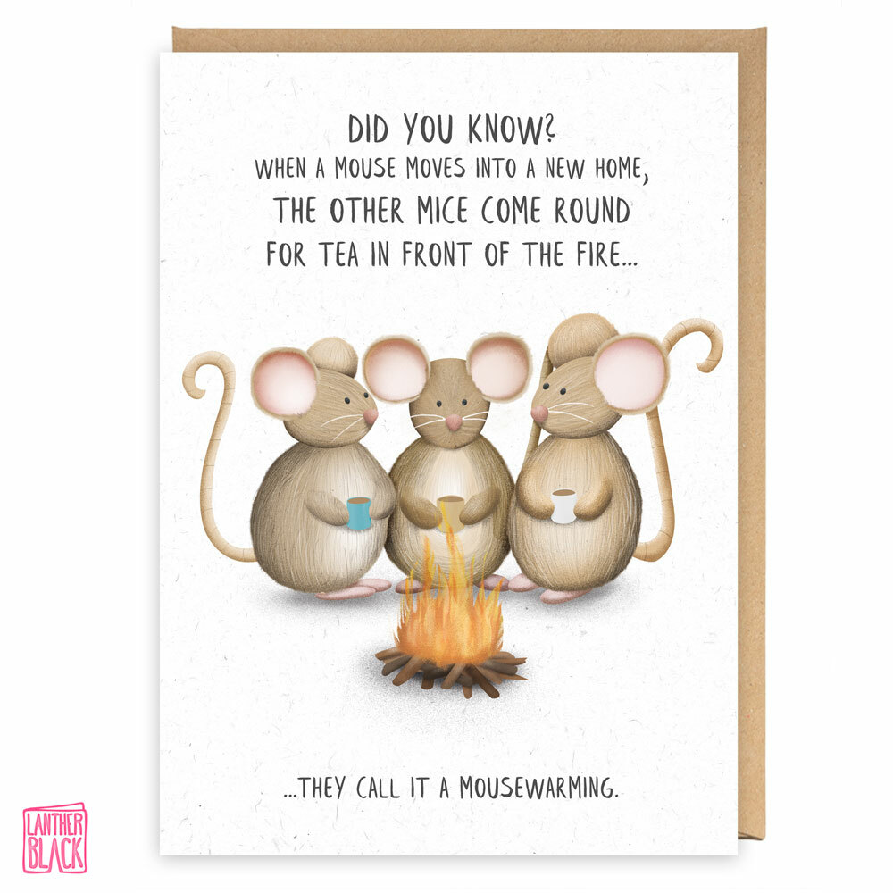Funny New Home Card, Housewarming Card, Happy New Home Congrats,  Mousewarming | eBay