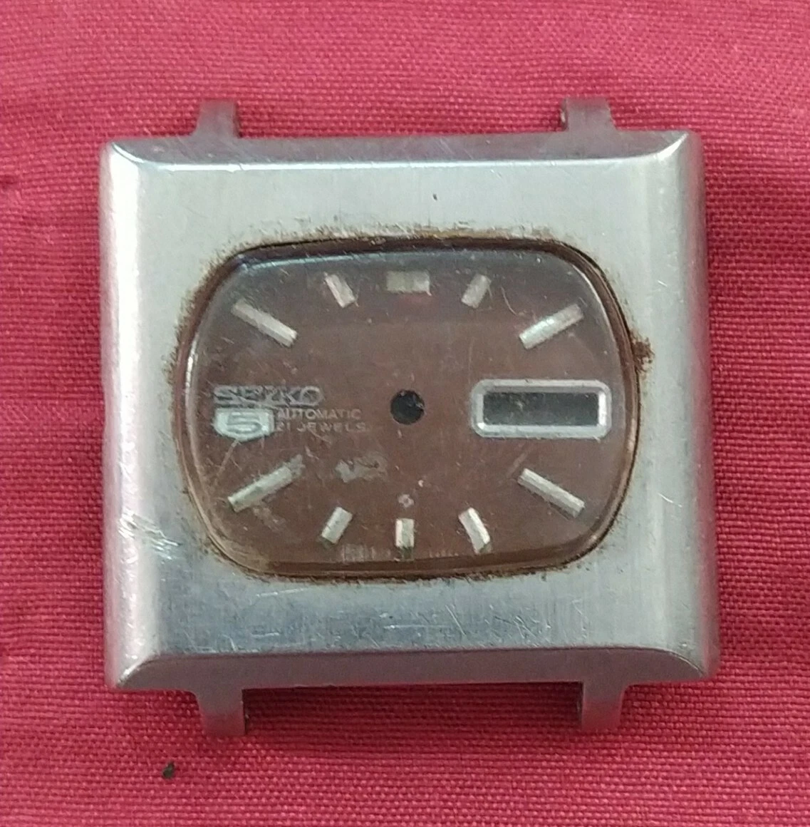 Vintage Original SEIKO 5 Automatic Date/Day TV Watch 6119-5401 