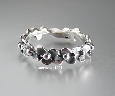 Trollbeads * Wildblumen Ring * Wildflower Ring * Größe 49 - 60