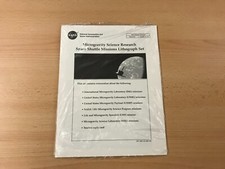 NASA Microgravity Science Research Space Shuttle Missions Lithograph Set