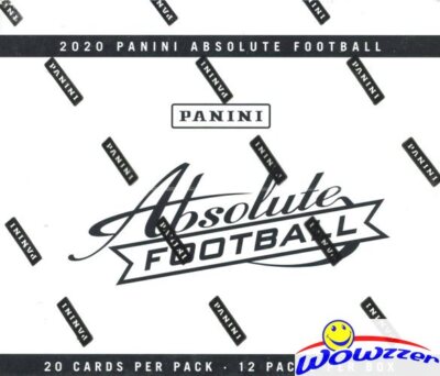 2020 Panini Absolute Football MASSIVE Factory Sealed JUMBO FAT PACK Box-240 Card