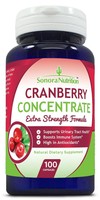 Sonora Nutrition Cranberry Pills Extra Strength Formula Equal To 15,000 Mg... Sonora Nutrition Cranberry Pills Extra Strength Formula Equal To 15,000 Mg...