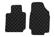 AUTO Vordere Fußmatten für NISSAN MICRA III K12 03-10 Limousine Kombi SCHWARZ