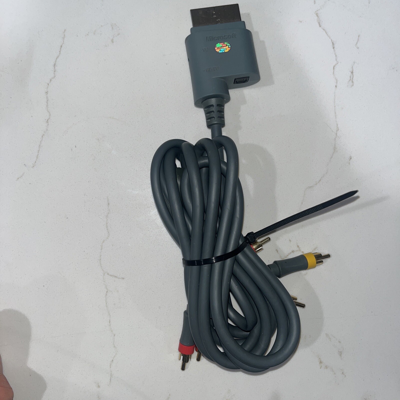 Official Microsoft Xbox 360 Audio Video AV Component HD Cable Cord!