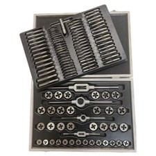 FILIERA MANUALE SET MASCHI E FILIERE 110pz FILETTATURA TIPO FIAT M2-18